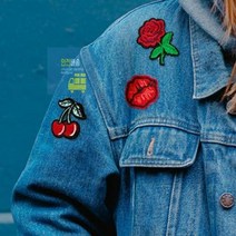 열접착 미니 와펜 자수패치 유아 미술놀이 초딩 유아 만들기 키트 초등학생 만들기 세트, 06_식물-파란버섯 UCMPC1250