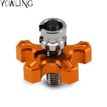 오토바이 CNC 브레이크 클러치 케이블 와이어 조절기 나사 스즈키 GSXR 2006 600 K6 750 1000 K7 K9 GSXR1, 05 10mm orange