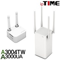 EFM ipTIME A3004TW 유무선공유기, A3004TW+A3000UA(패키지)