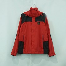 KOLON SPORT 나일론 등산후드집업 레드블랙(여성 90)