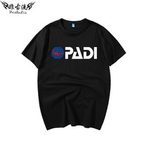 padi 다이빙 티셔츠 로고 패디 스쿠버 반팔 다이버 프리