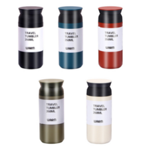 각인가능 350ml 스테인리스 단체텀블러 텀블러판촉물 답례품 판촉상품, 6트라벨500ml-블랙