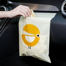 리빙나인 부착식 차량용 쓰레기봉투, 옐로