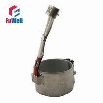 전기히터 난로 소모품 교체 60*40mm 220V 스테인레스 스틸 전기 튜브 밴드 히터 배송, 01 110V