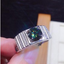 모이사나이트 반지 링 보석 결혼 약혼 프로포즈 다이아 웨딩밴드 2022 solitaire male 3ct lab green moissanite ring 925 sterling