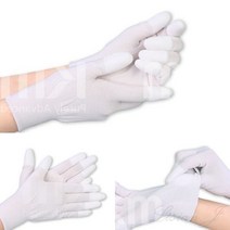 리시안제이 PU 손끝코팅 장갑 10켤레 클린룸장갑 PCB장갑, S