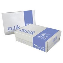 한국제지 밀크 복사지 A3 75g 박스 (1250매), 상세페이지 참조, 상세페이지 참조