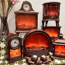 벽난로모형 인테리어 실내 장식 거실, E