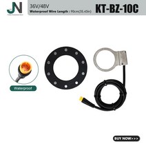 리튬 접이식 펫바이크 전동 출퇴근용 KT 방수 Ebike PAS 센서 BZ-10C 듀얼 홀 페달 보조 전기 스쿠터 자전, 02 WP