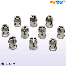 호암 티그 TIG 용접 토치 부품 알곤 콜릿척 350A 변형 2.4~3.2mm (10개입), ①2.4ø, 10개