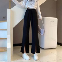 여성 봄여름 나팔바지 앞트임 아이버리아 A31 D266R063