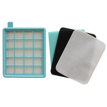 필립스 파워 프로 액티브 및 소형 진공 청소기용 베스트 셀러 헤파 필터. (fc8058 01과 비교), 1 세트