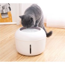 네이처펫 고양이 정수기 물통 급수기 자동 간편세척 필터25L, 핑크