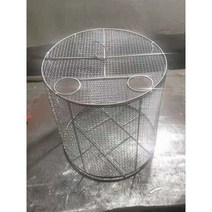 하수펌프 케이스 보호 커버 철망 스텐 케이지 통발, 직경 25cm 높이 30cm