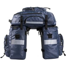 자전거 가방 프레임 캐리어 리어백 안장 트렁크 랙, X21606BK 블랙