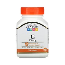 21세기센트리 비타민C 500mg 110정 칼슘 30mg 탄산칼슘, 1개