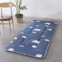 Sheffley1인 침대 원룸 벙크배드 매트리스 토퍼 손님용 간이침대