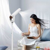 스탠드드라이기 거치대 벽걸이 강아지 헤어, 음이온부드러운머리-더블헤어드라이어