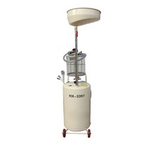 엔진 오일 수거기 석션기 폐유 펌핑 카센터 펌프 추출, 작은 가위 전용 80L 수평형기계 계량컵 포함