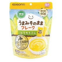 EDISON MAMA BABY FOOD CORN FLAKES 에디슨마마 이유식 옥수수 콘 스프 플레이크 10gx6입 4팩