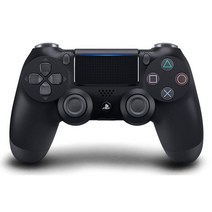 블루투스 무선 PS4 게임 패드 컨트롤러 플레이 스테이션 4 프로/슬림 듀얼쇼크 4 게임 조이스틱, 검정