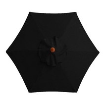 야외 파고라 가제보 퍼걸러 바비큐 농막 캐노피 정자 방갈로 흡연 Q1JB 폴리에스터 파라솔 교체 천 새해, 02 Black