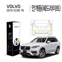 [천삼백케이] [힐링쉴드] 볼보 2018 XC90 T8 안개등(헤드라이트) PPF 필름 2매