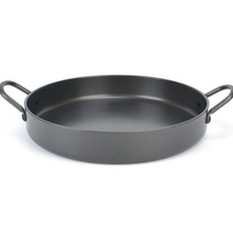 업소용 경질 볶음판 원형 닭갈비판 음식점 볶음 구이판 곱창 불고기 전골 캠핑, 경질닭갈비팬 30호, 1개