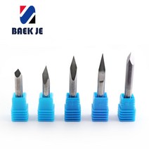 MKT 3.17mm 삼각조각날 알루미늄 아크릴 목공용 CNC 조각날, MKT032001
