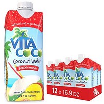 Vita Coco 비타코코 코코넛 워터 피치n망고 500ml 12개, 1개, 1ml