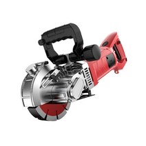 홈파기 컷팅기 콘크리트 메타보 바닥 절단 철근 도로, 125산업용등급6800W톱날5개348