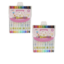 아이비스 슬라이더 색연필 핑크 FR10311, 12색