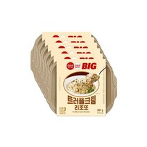 햇반 컵반Big 트러플크림 리조또301g 6입 집들이 선물 추천