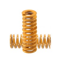 압축스프링 판 토션 인장 금형 코일 스프링 4PCS 3D 프린터 부품 온수 침대 스프링 8x20mm 압축 Ender 3 CR, 02 8x25mm_01 Yellow