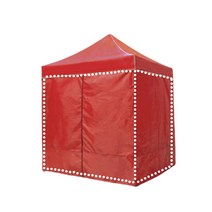 캐노피 천막 벽면만 일반지퍼 바람막이 포장마차 옥상 1면, DZ민자2M 아이보리