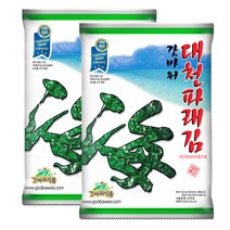 갓바위식품 대천 파래김, 20g, 10개