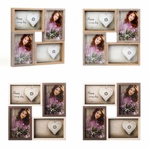 이지리치 갤러리 인테리어 사진 액자 4X6 우드 포토카드액자 액자틀