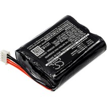 Marshall Stockwell Fits TF18650-2200-1S3PA 리튬 이온 11.10V 3400mAh/37.74Wh 용 CS 스피커 배터리, [01] Black
