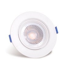 공간LED LAM LED 다운라이트 4인치 직회전 COB 10W 매입등, 주광색