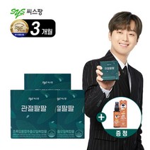 [쇼핑백증정][Hmall 구성] 씨스팡 관절팔팔 3개월분 초록입홍합추출오일 + 리얼폴리스 1병