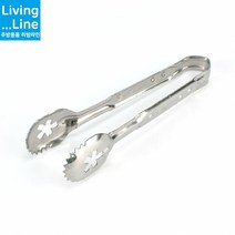 KI KT 스텐 칵테일 얼음 집게 카페 커픽숍 고급 치킨 집게 샐러드 빵 야채 집게 위생적 조리용집게 업소용 가정용 반찬집게 튀김집게 캠핑집게, 스텐칵테일집게