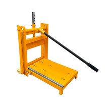 점토블럭 절단기 보도블럭 벽돌 컷터기 컷팅기 작두, 30형 미세 조정(두껍게 하기)