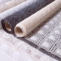 수입 레이스 식탁보 매트 8colors, (L-55-2) 퍼플로즈