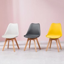 [솔직한가격] CZ204 원목다리 식탁의자 3colors가구전문점 빠른대응, 아이보리