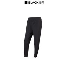 (NC 경산점) 아키클래식 NC백화점 경산점 트리코트 에어쿨러 시원하고 신축성 좋은 남여공용 조거팬츠 블랙