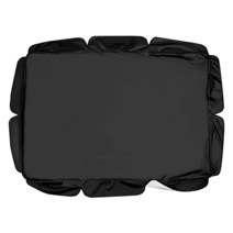 멀티 컬러 야외 스윙 의자 천막 정원 방수 캐노피 지붕 커버 의자 해먹 375ea13, 249x185x18cm, 05 black