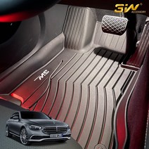 벤츠 E300e W213 3W 에코라이너 TPE 카매트 카 차 발 매트 바닥 발판 깔판, 단품