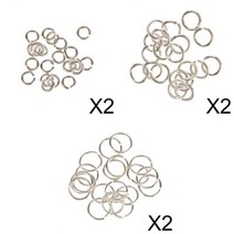 120x925 점프 링 DIY 보석 목걸이 귀걸이 만들기 열쇠 고리 연결 링 연결