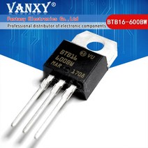 호환 10pcs BTB16-600BW TO-220 BTB04-600SL BTB10-800BW BTB12-600C BTB16-700SW BTB12-800B BTB16-600B BT, [01] BTB16-600BW