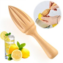 나무 레몬 압착기 핸드 프레스 수동 juicer 과일 오렌지 주스 추출기 reamers 10 코너 디자인 주방 도구